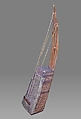 Akam (Pluriarc), Wood, hide, fiber, Fang